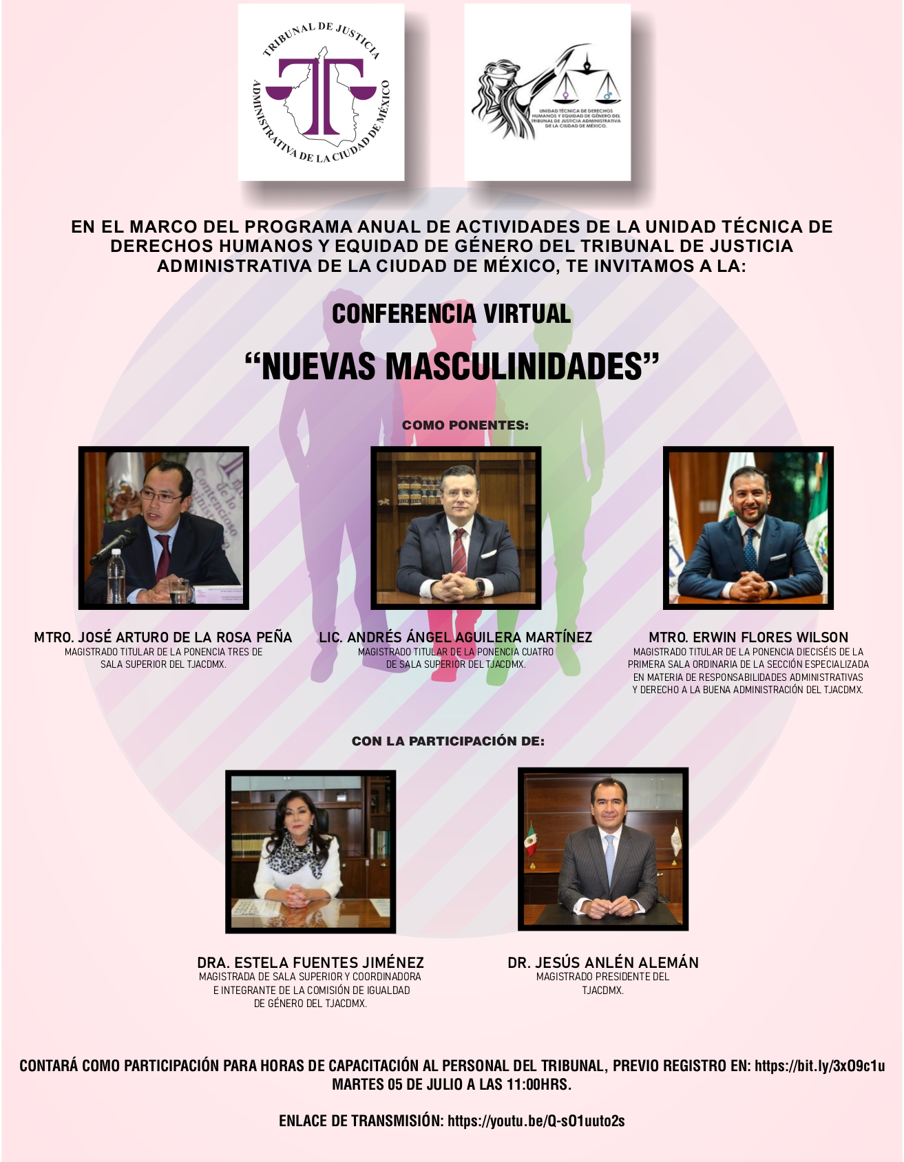 cartel nuevas masculinidades julio