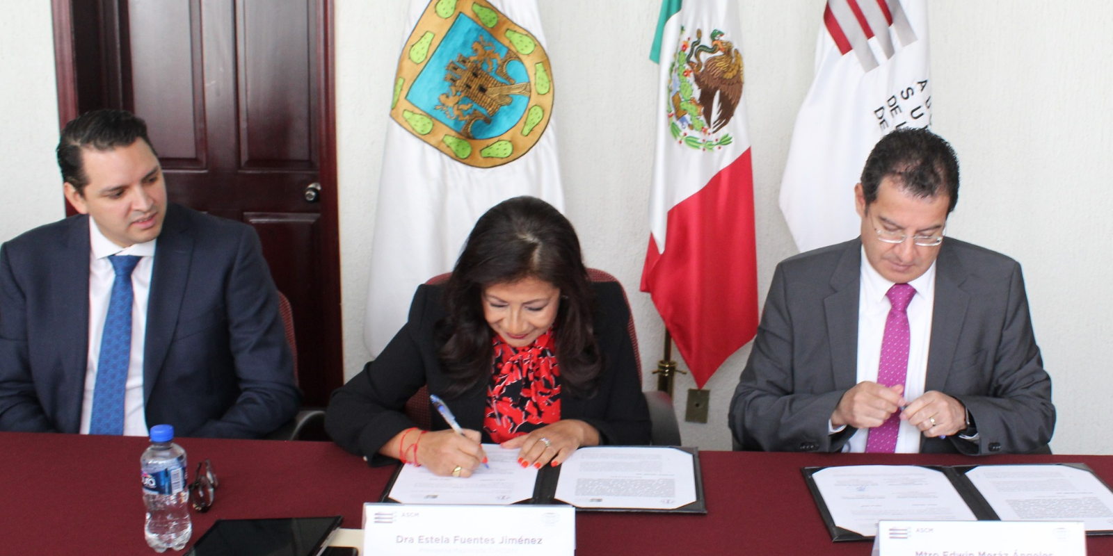 Firma Convenio de Capacitación con la Auditoría Superior de la Ciudad de México.
