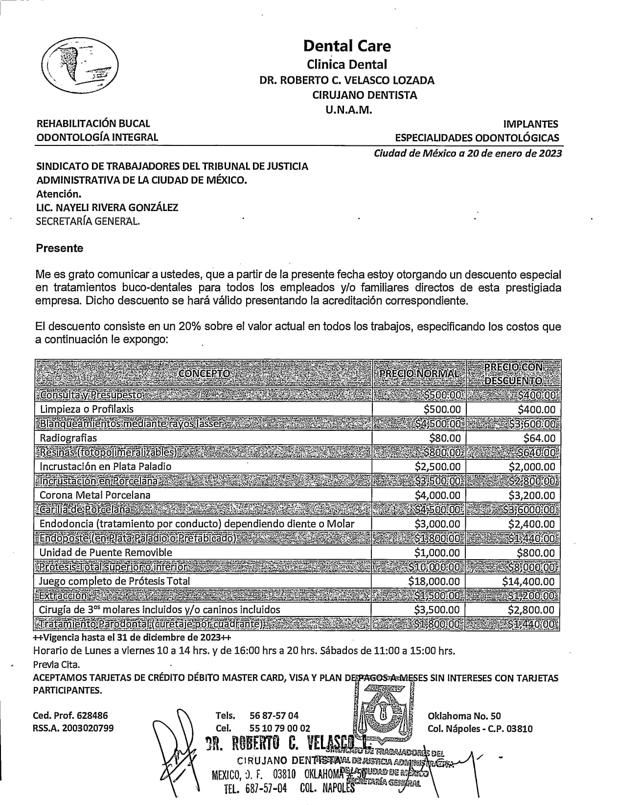 cenvenio dentista