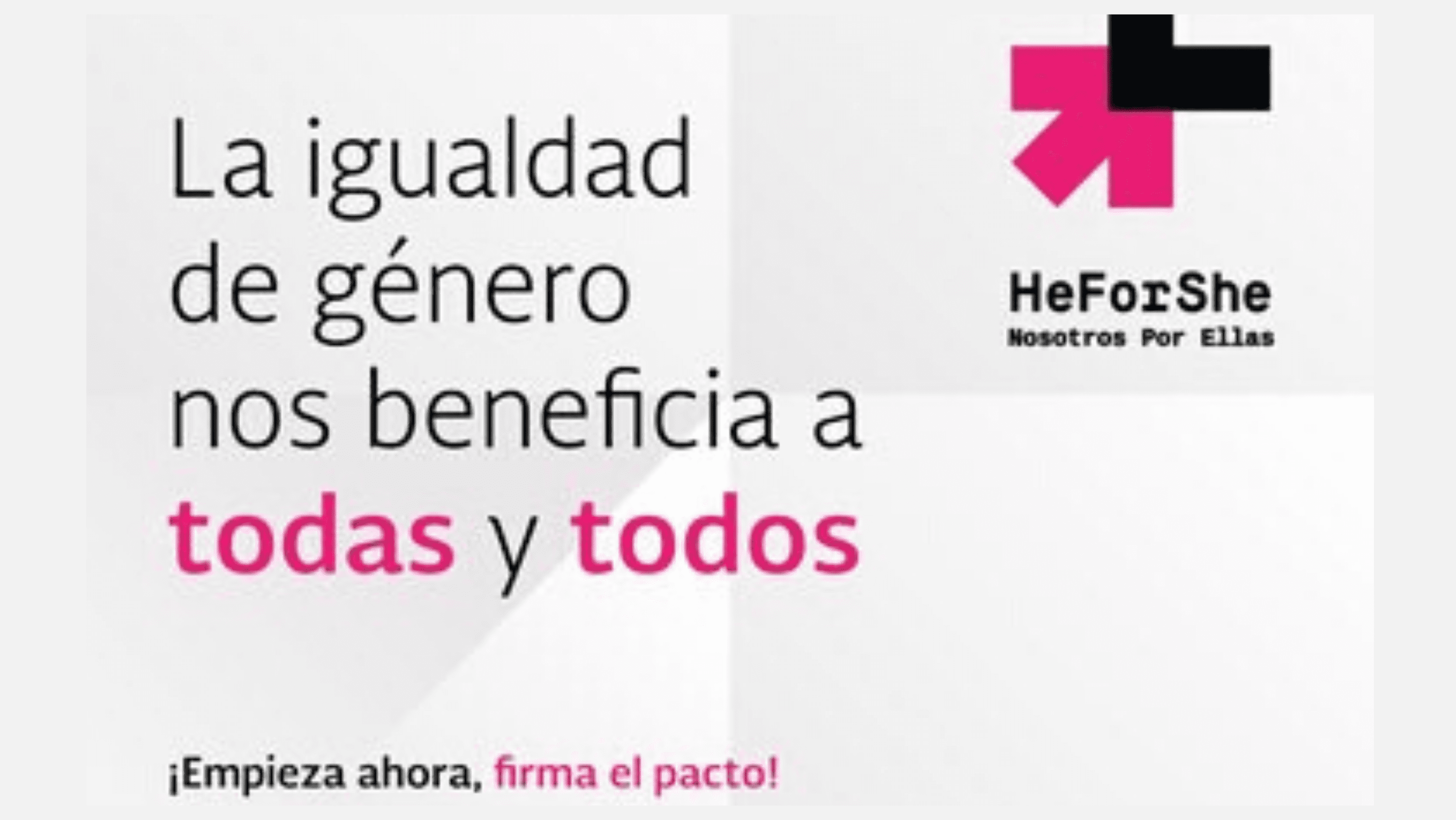 HerForShe Nosotros por Ellas